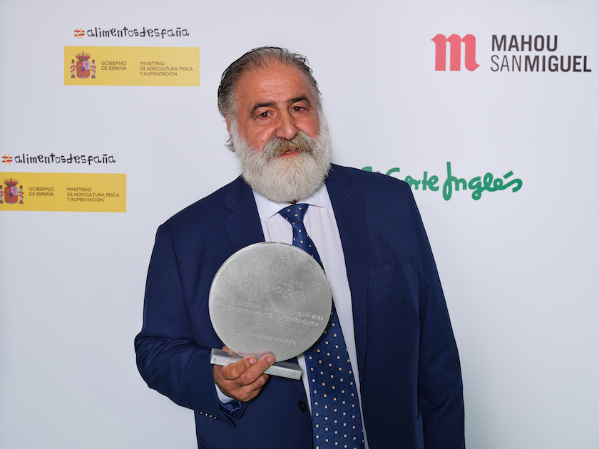 Javier Pérez Andrés, Premio Nacional de Gastronomía a la Comunicación Gastronómica 2022