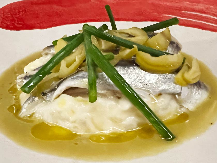 Ensaladilla de boquerones Xeito (Madrid)