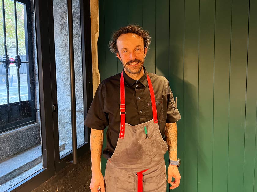 Iván Domínguez, cocinero y propietario de Xeito (Madrid)