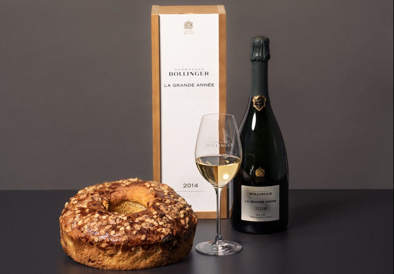 Roscón Torreblanca y champán Bollinger