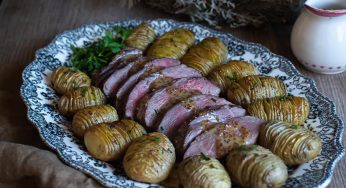 Presa ibérica al horno