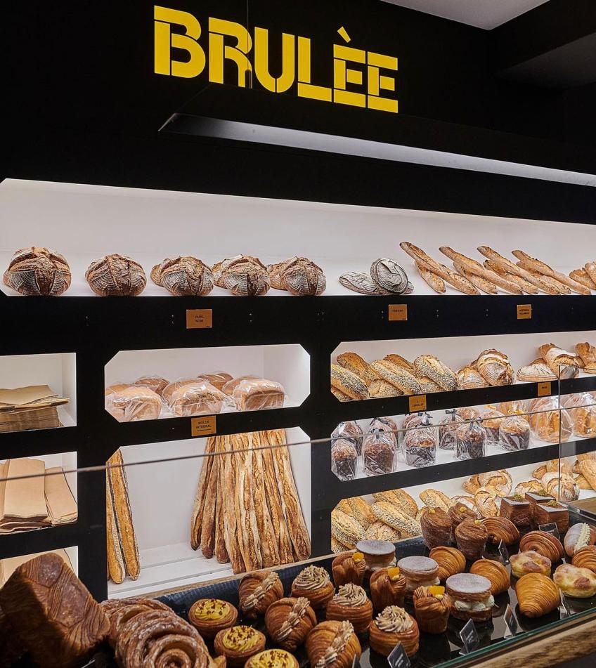Expositor de la panadería Brulèe