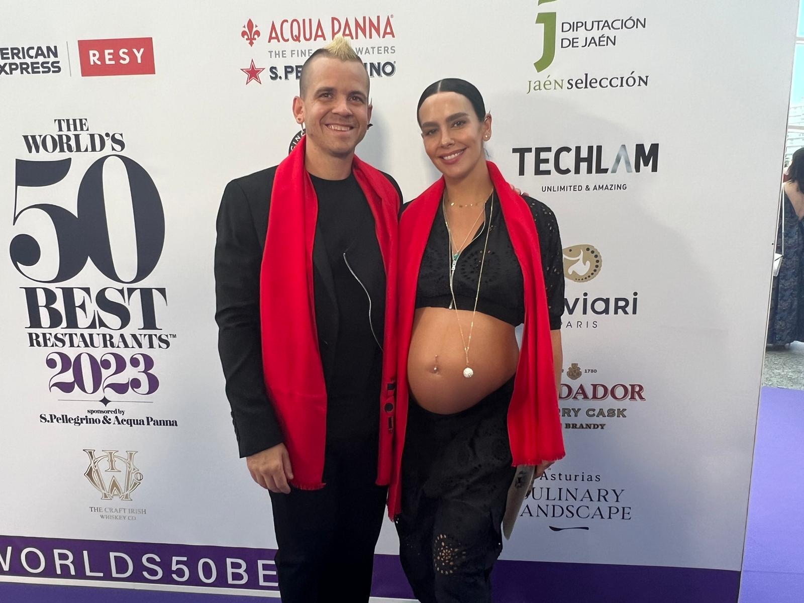 Dabiz Muñoz y Cristina Pedroche en The World 50 Best