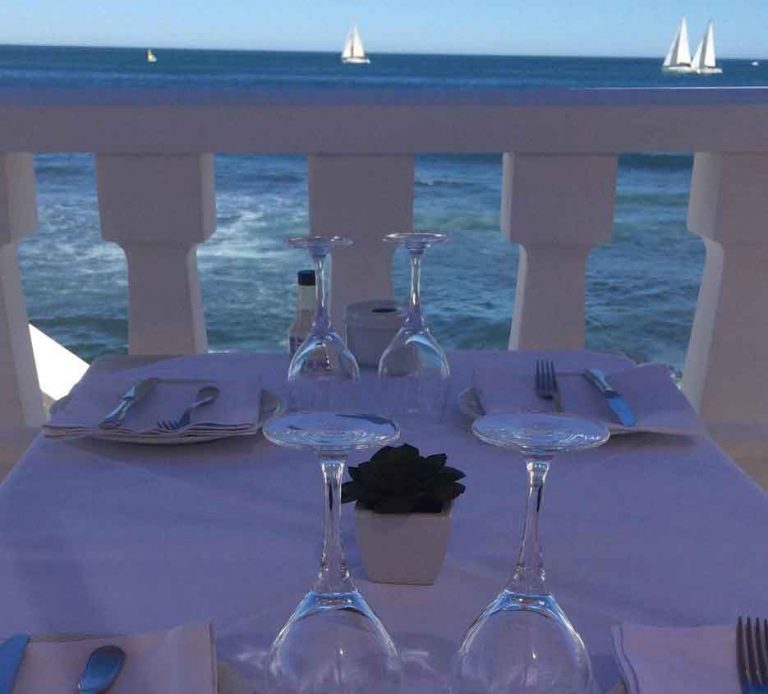 El pegolí Denia. Restaurantes en la playa