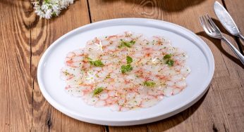 Carpaccio de gambas