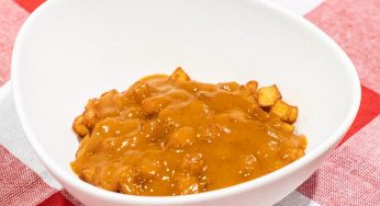Patatas bravas ganadoras del concurso de Madrid Fusión (Restaurante Santerra)