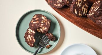 «Salami» de chocolate