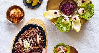 Ssambap de ternera bulgogi