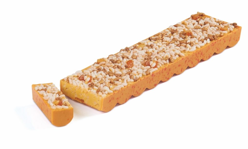 Turrón de arroz y azafrán