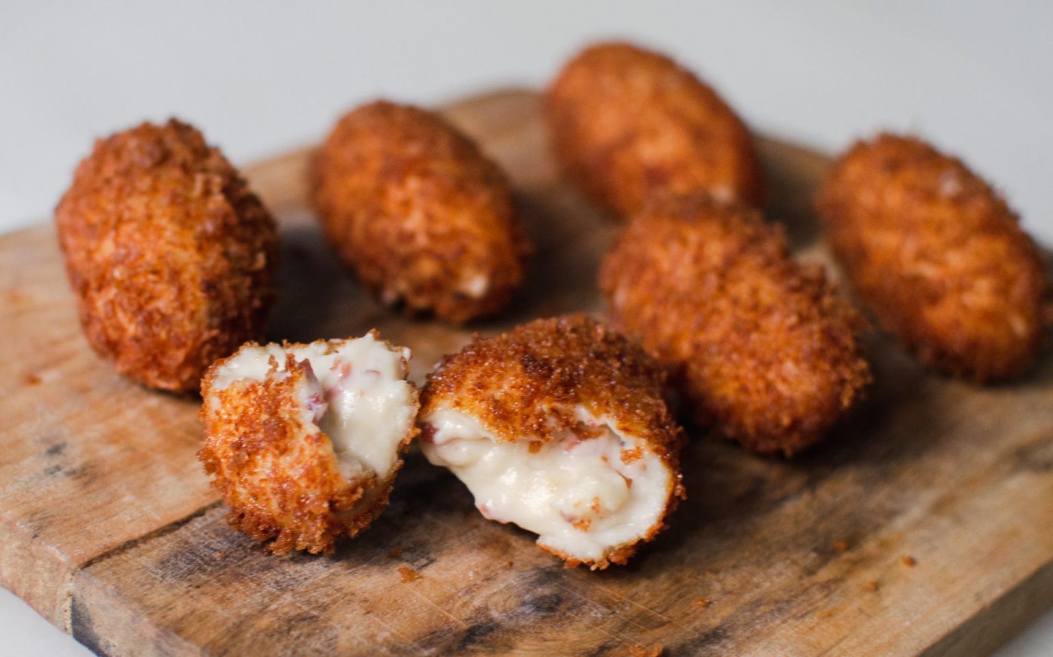 Tapas en Madrid. Santerra, croquetas