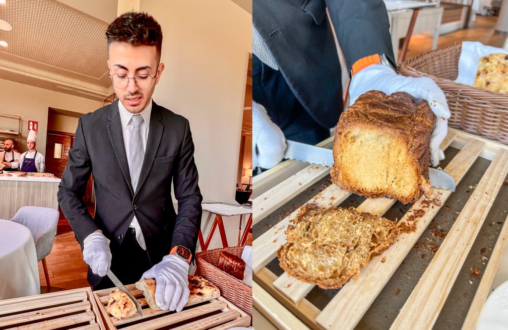 Servicio de pan en los restaurantes: Iván Cerdeño