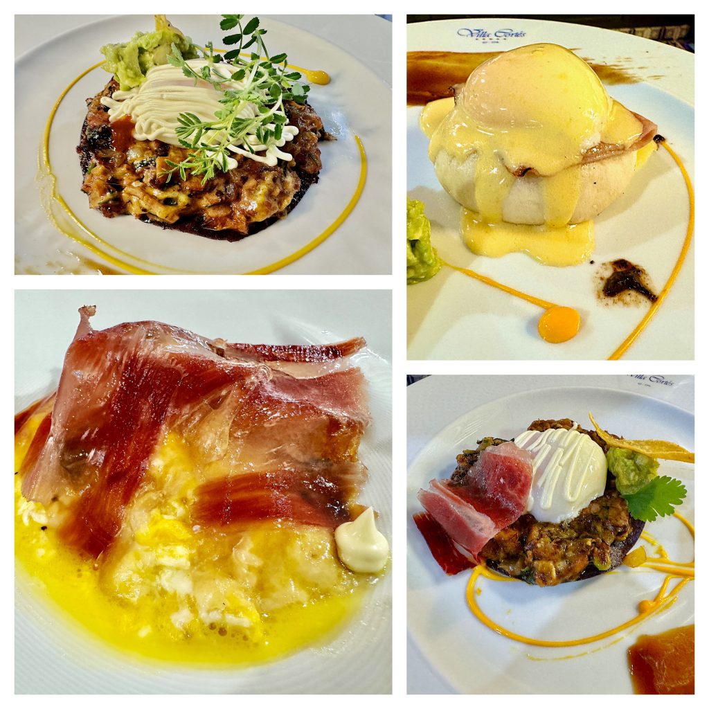 Huevos para desayunar en Tenerife: hotel Villa Cortés