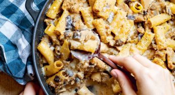 Pasta gratinada