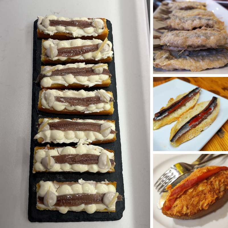 Pinchos de Bilbao famosos