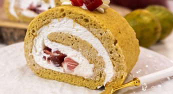 Roll Cake de Guayaba de la pastelera Noelia Tomoshige