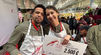 Ana Lázaro, ganadora del XIII Concurso de Gamba Roja de Denia