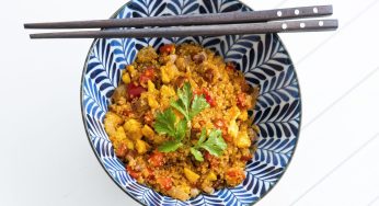 Chaufa de quinoa