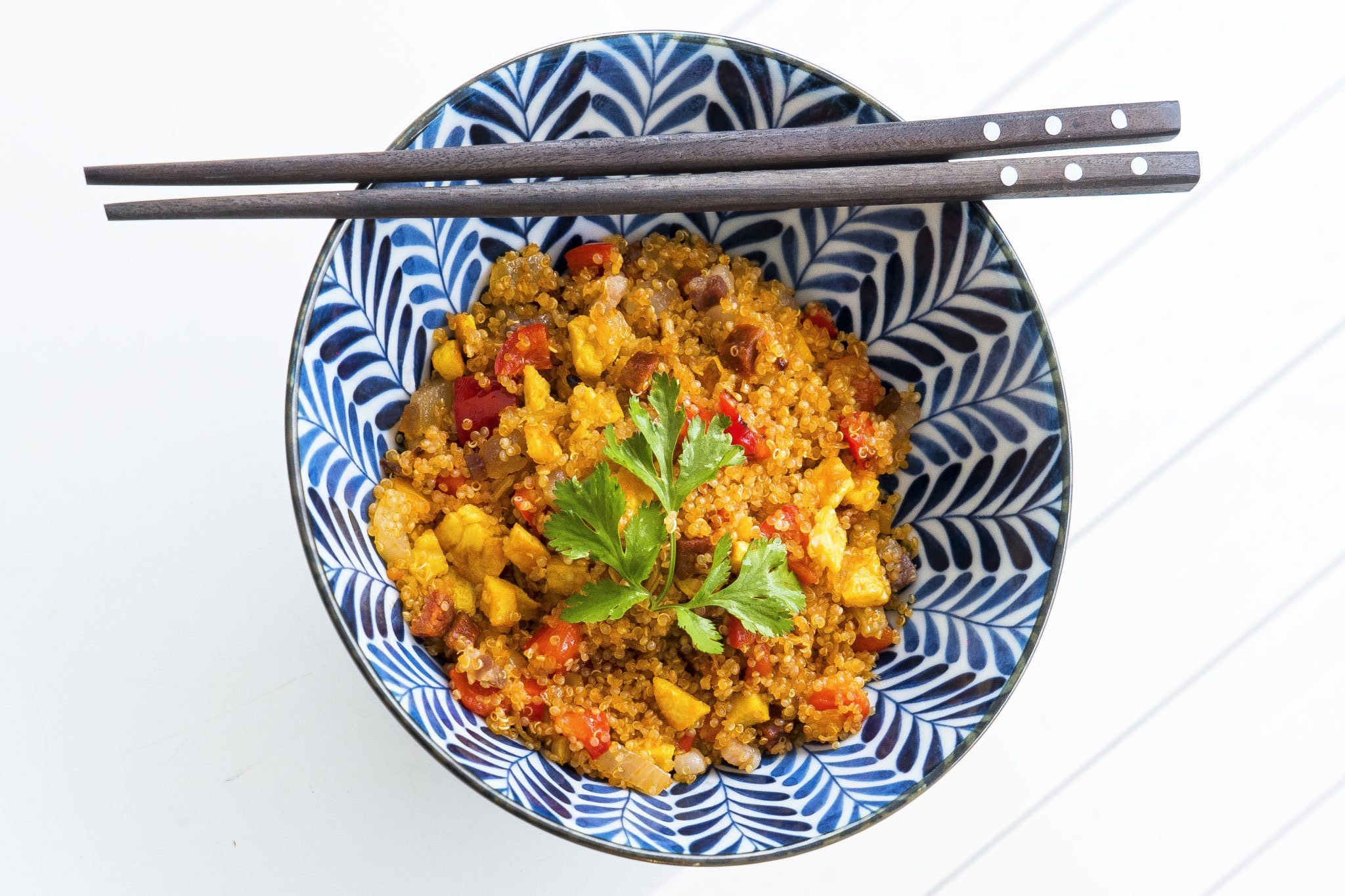Chaufa de quinoa