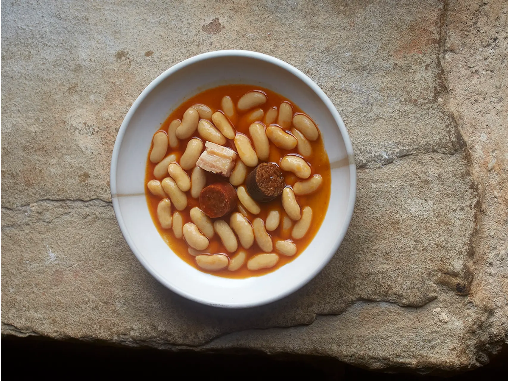 Platos populares. Fabada en Gloria