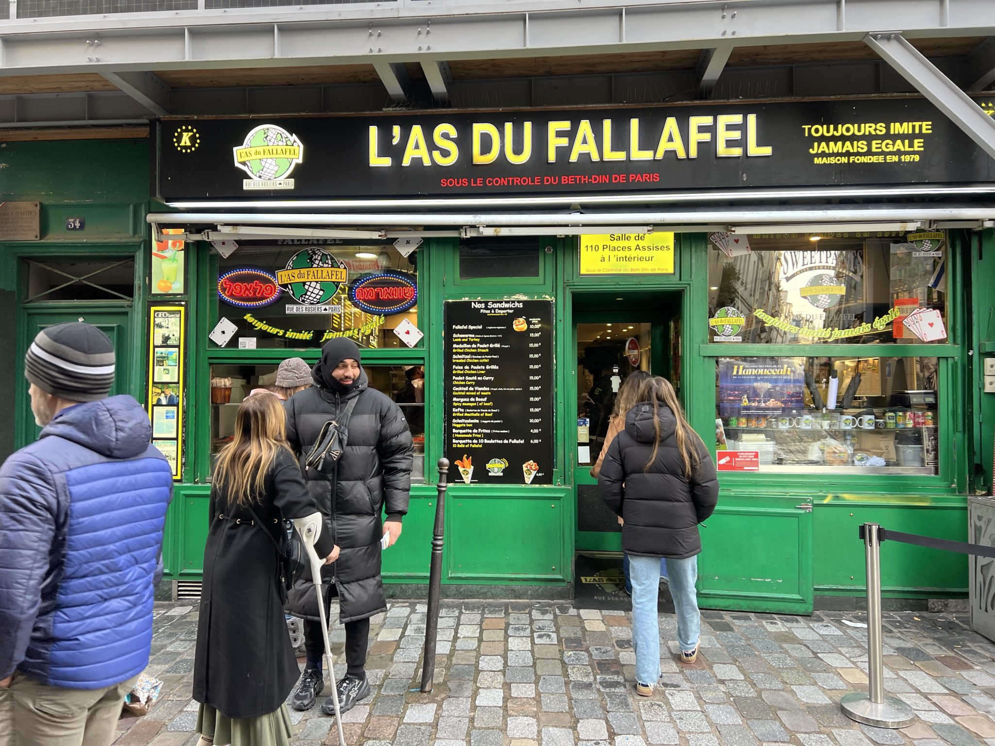 Le Marais: l'as du fallafel