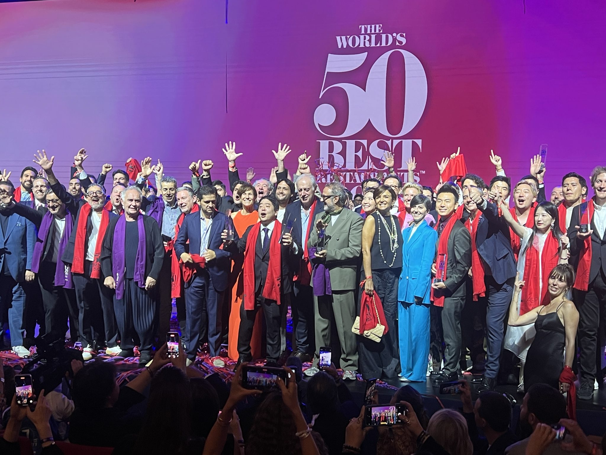 The 50 Best, el escenario de la rutina