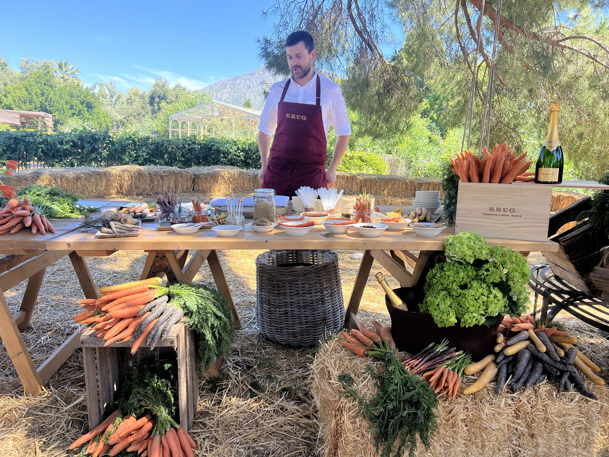 Champagne Krug: Krug Kitchen Marbella Club