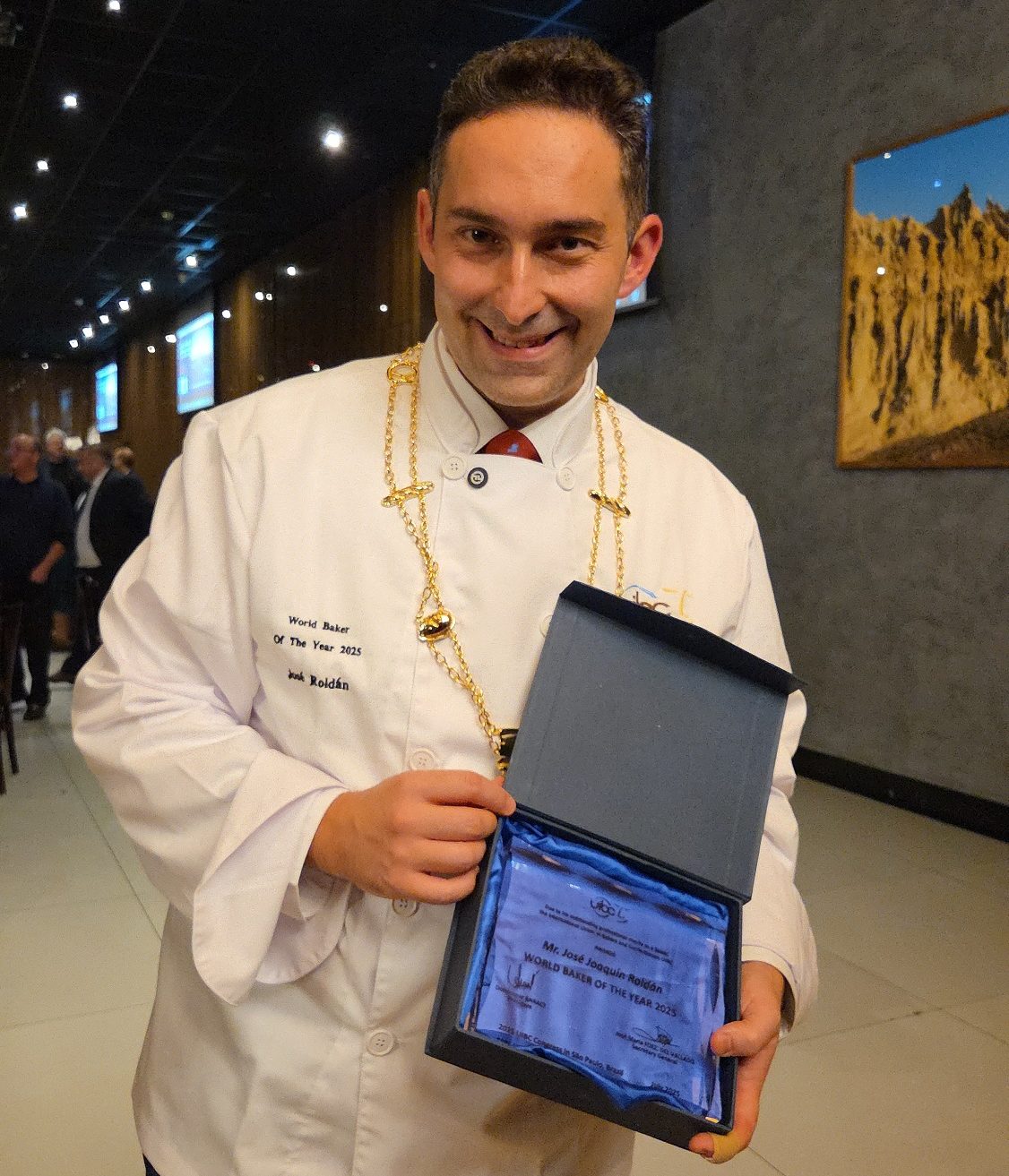José Roldán mejor panadero del mundo 2025