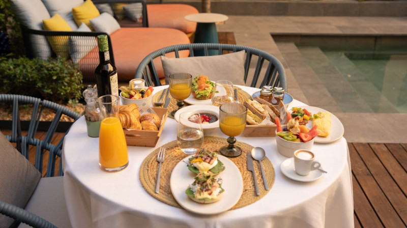 Desayunos de hotel de España: palacio de Atocha