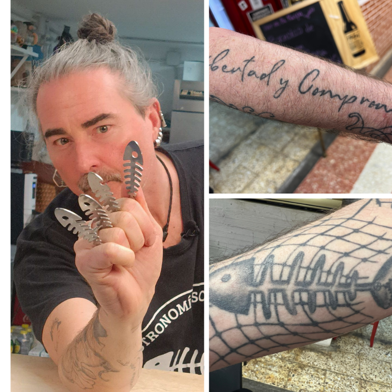 La raspa, Chema de Isidro