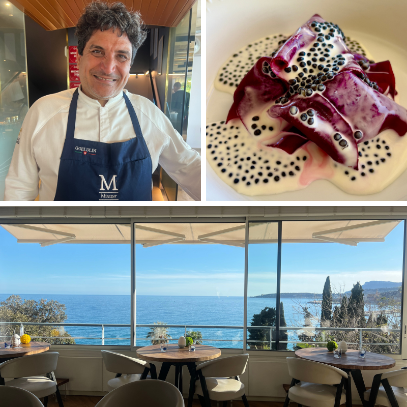 Costa Azul. Riviera. Mauro Colagreco. Mirazur